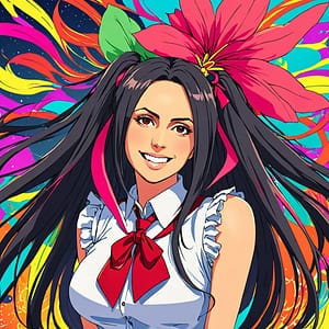 generative anime themed ai filter