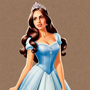 generative princess ai photo booth filter