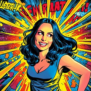 generative comic themed ai filter