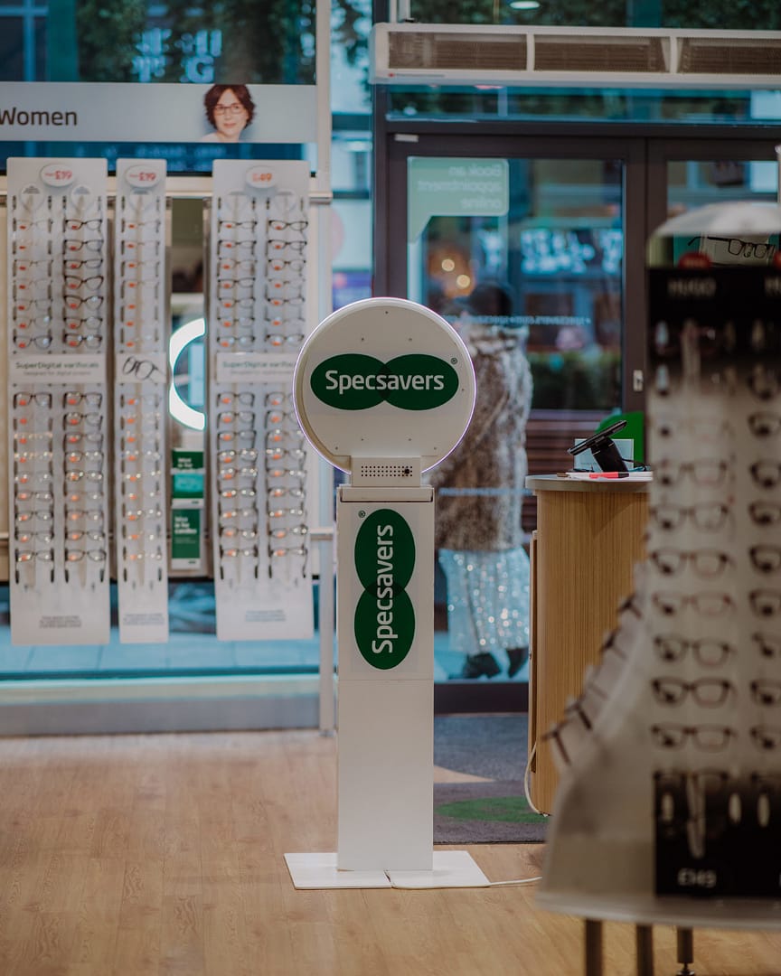 Branded Photo Booth inside a store for grand opening