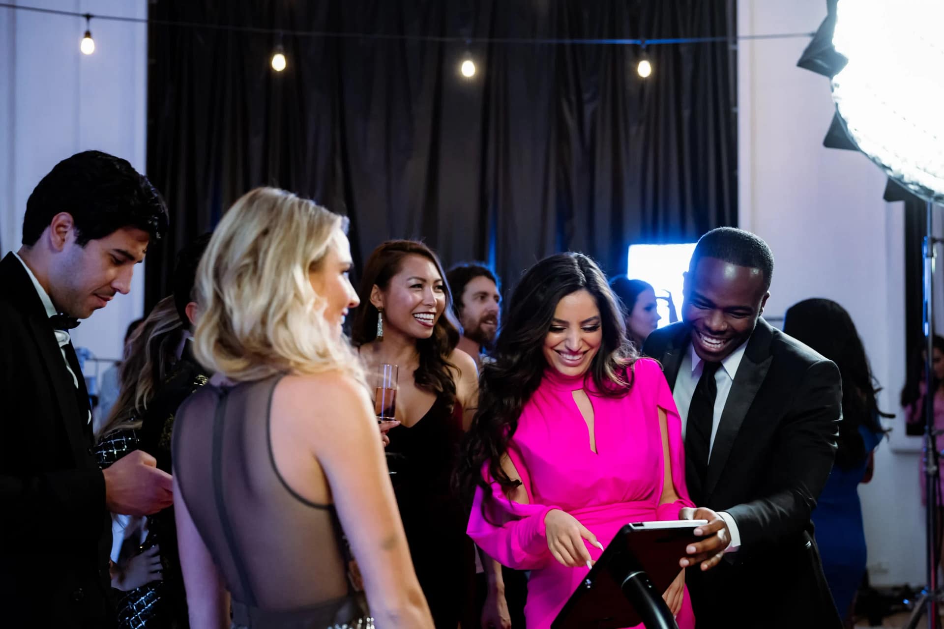 Guests sharing Glambot videos